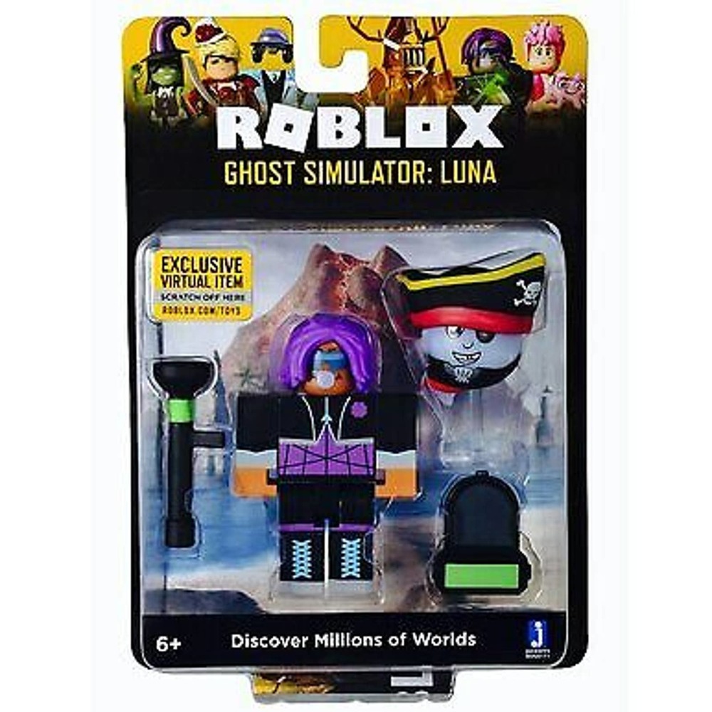Roblox Celebrity Collection - Ghost Simulator: Luna Figure Pack Includes Excl...